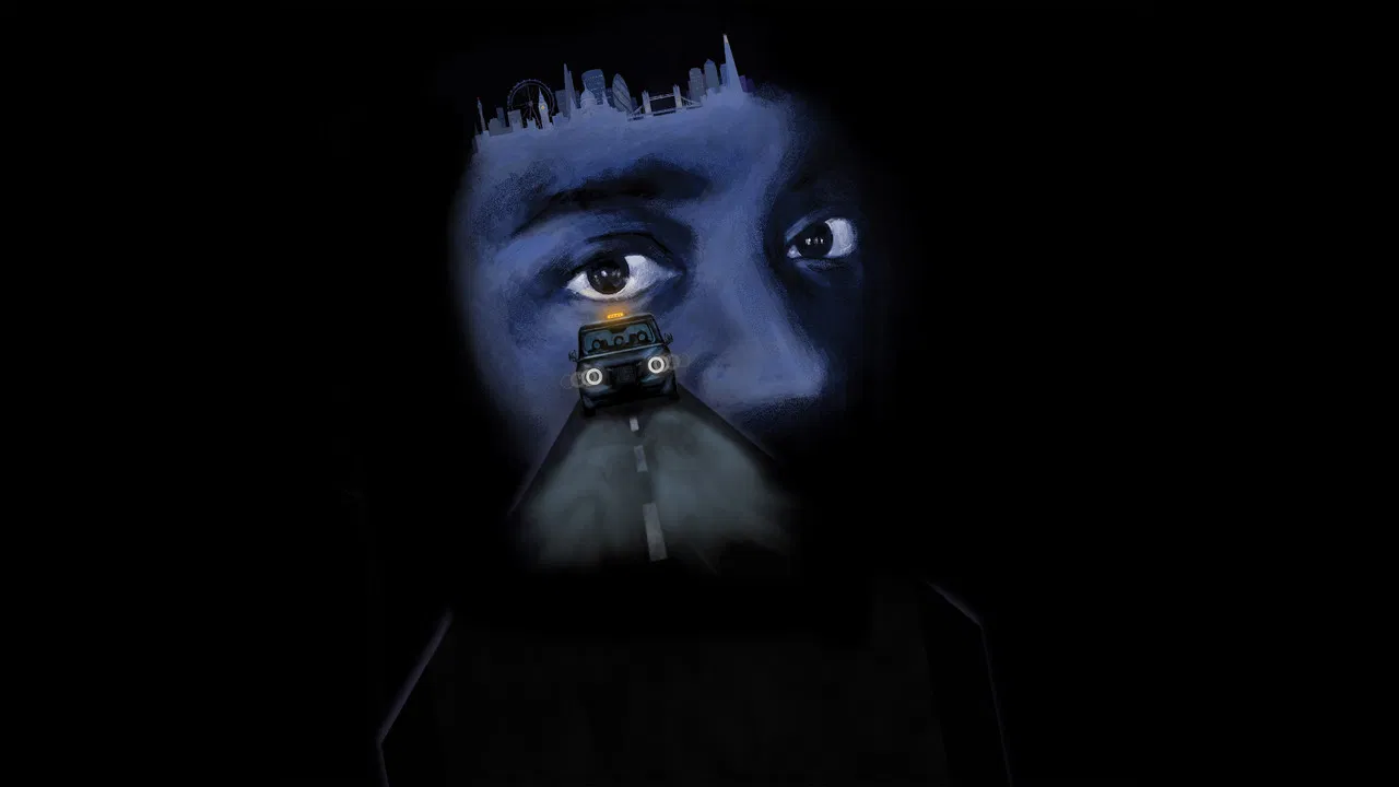 Midnight Taxi backdrop