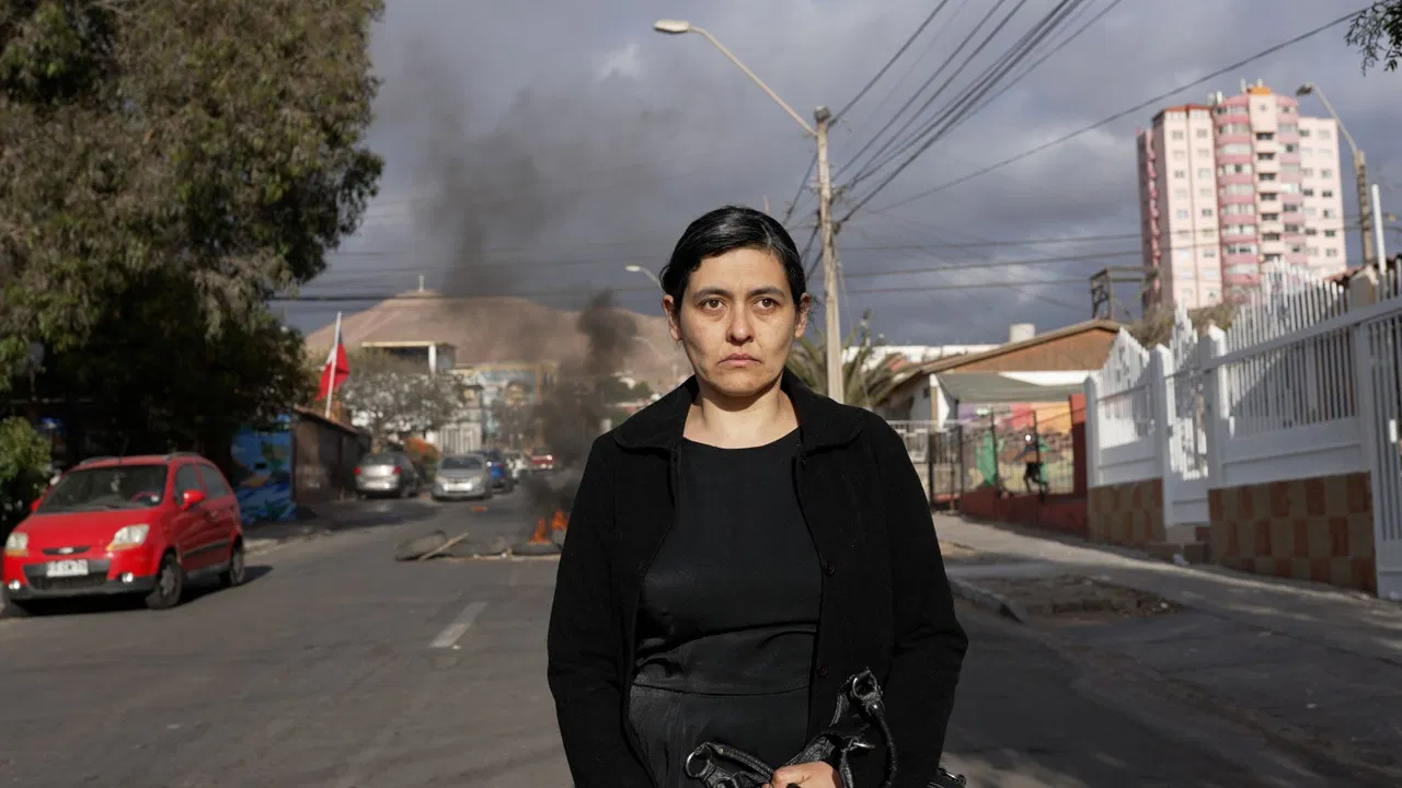 Las cenizas backdrop