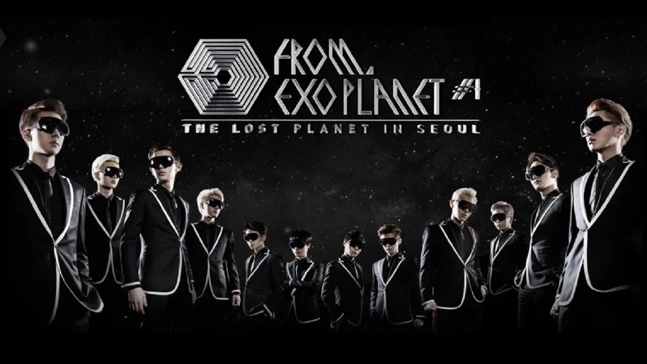 EXO Planet #1 - THE LOST PLANET in SEOUL backdrop
