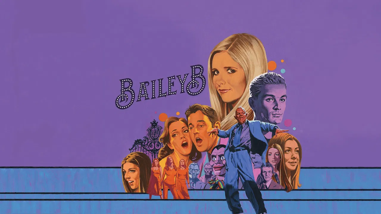 One Bloo Moon backdrop