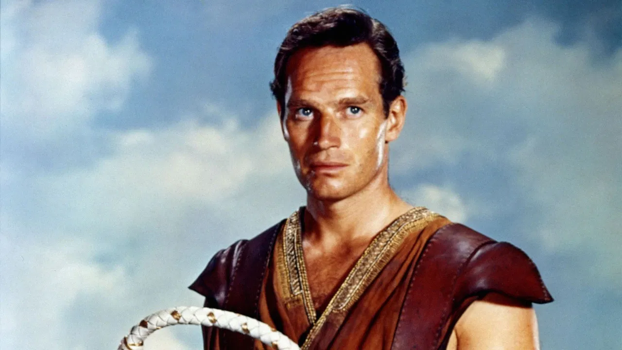 Charlton Heston: Radical to Right Wing backdrop