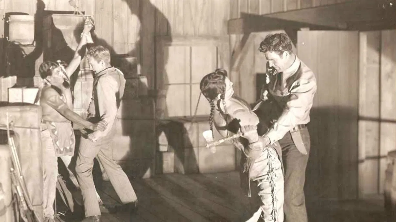 The Plunderers backdrop