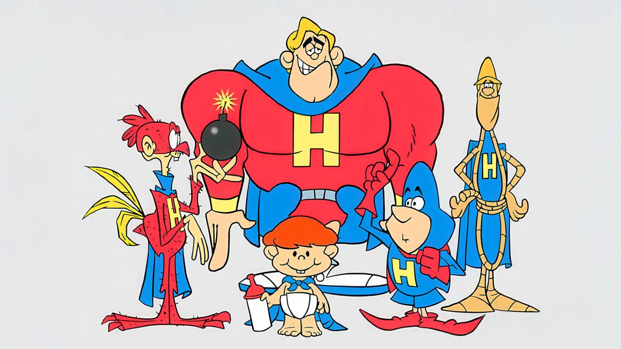 The Mighty Heroes backdrop