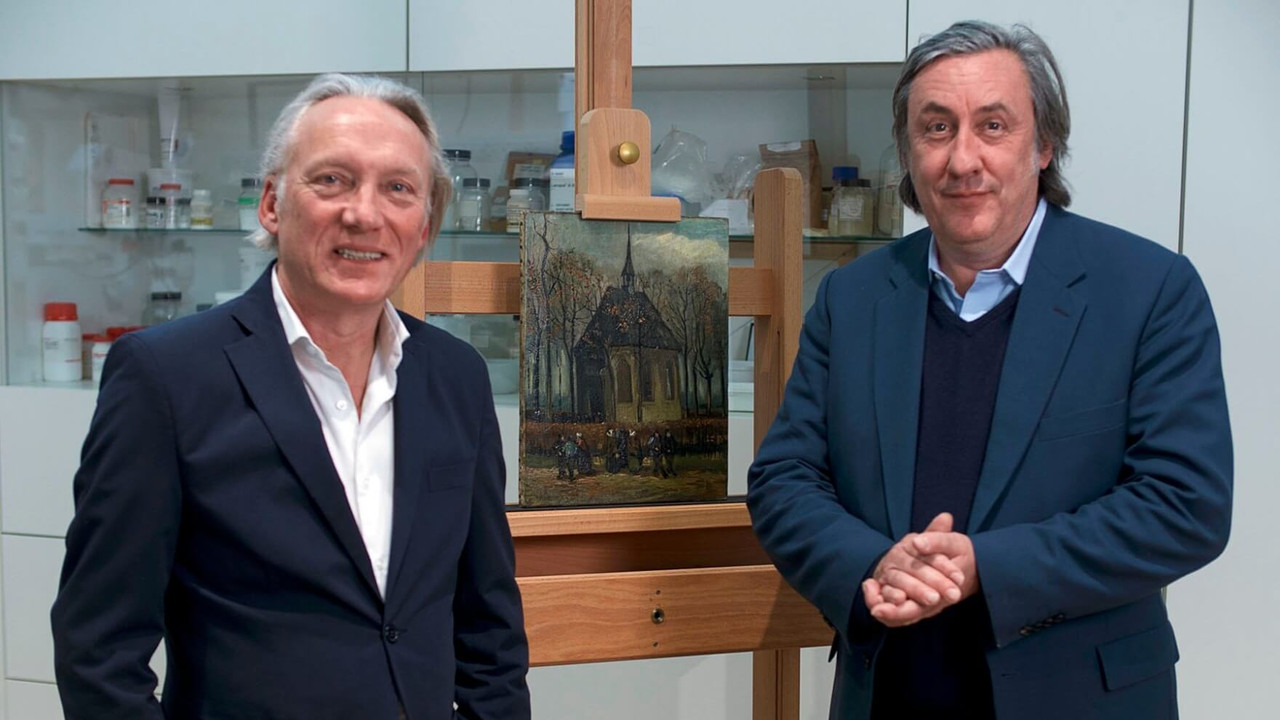 Stealing Van Gogh backdrop