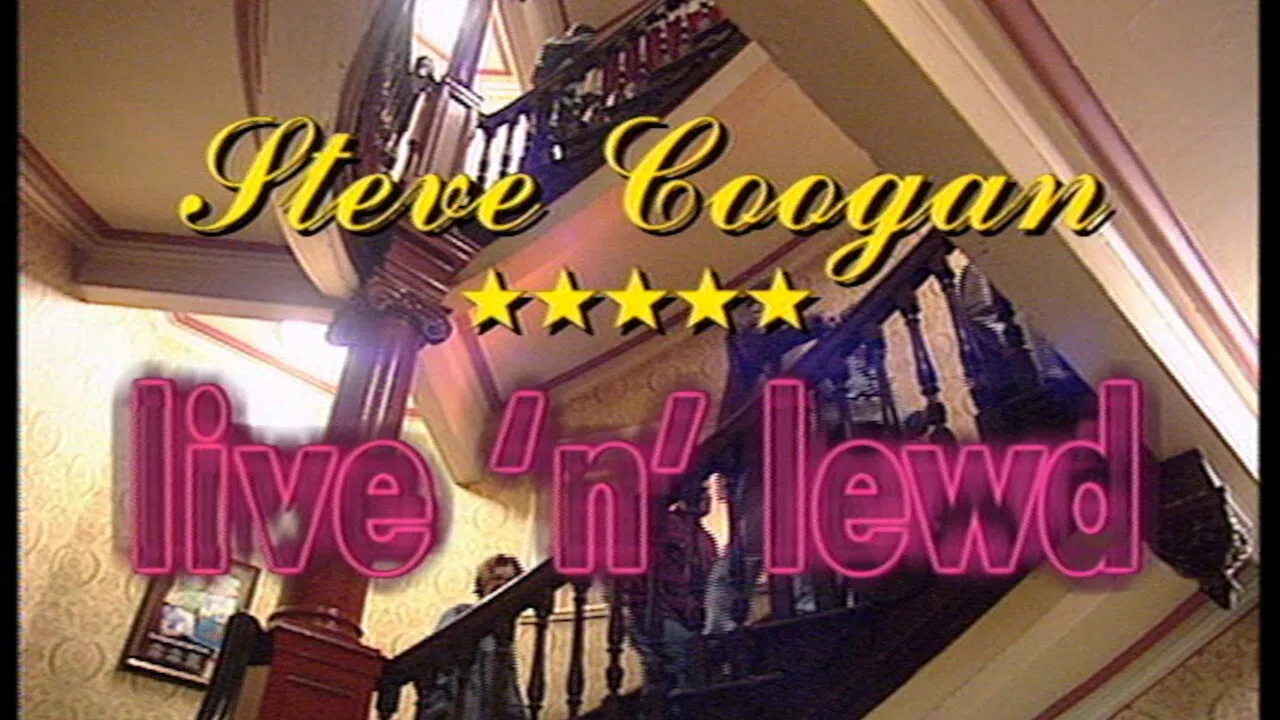 Steve Coogan: Live 'n' Lewd backdrop