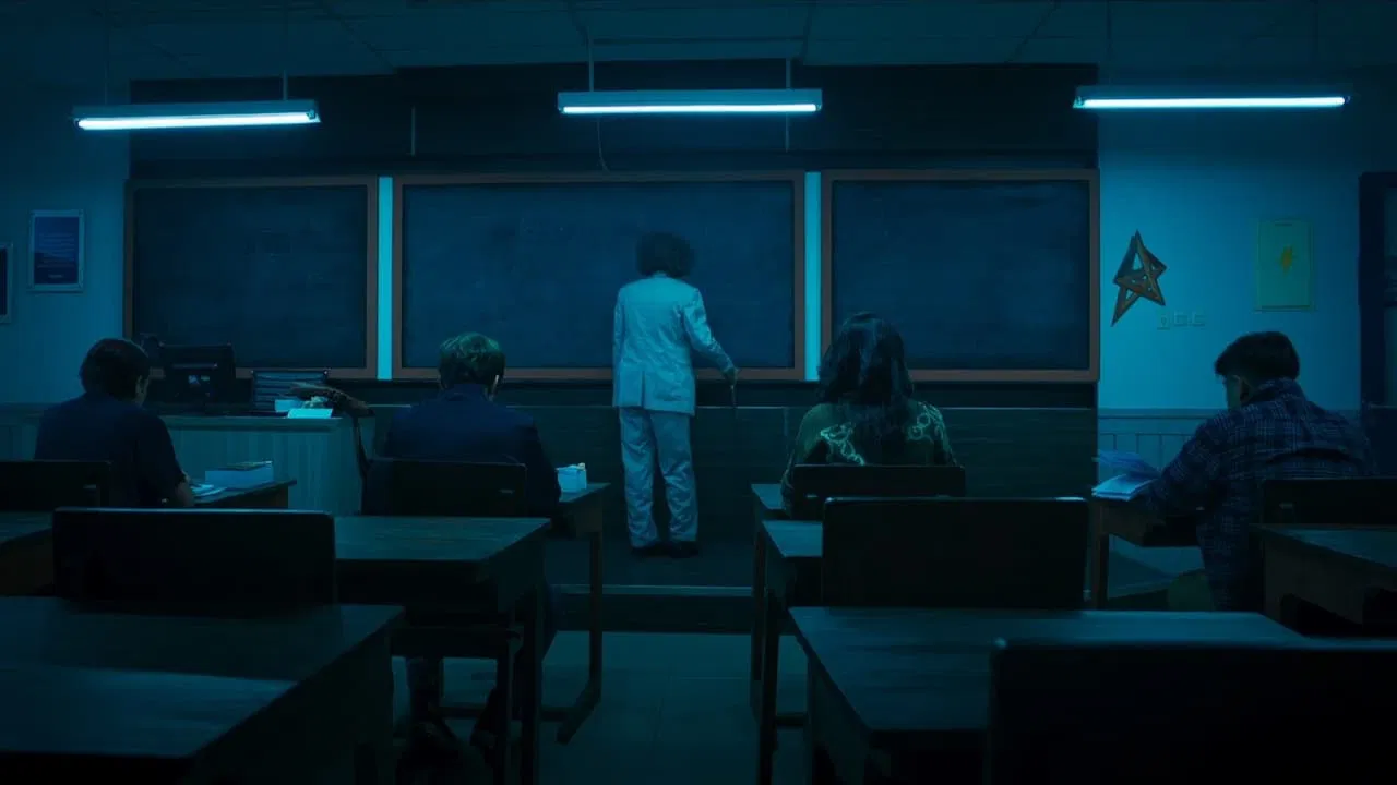 Dosen Ghaib: It's Nighttime or You Already Know backdrop