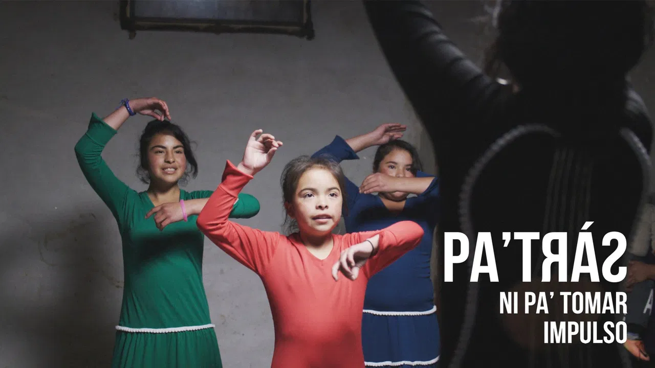 Never Look Back backdrop