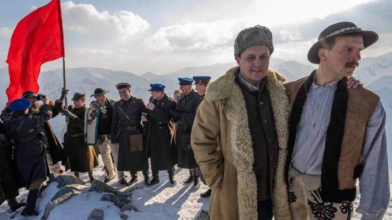 White Courage backdrop