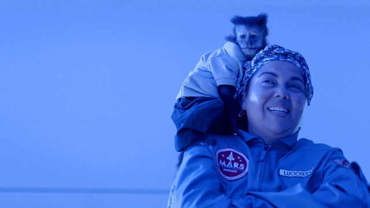 Lucicreide Goes to Mars backdrop