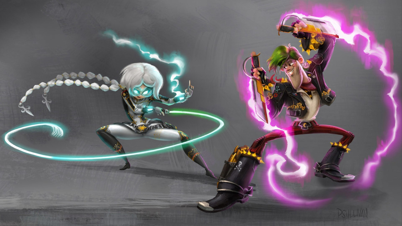 Kung Fu Space Punch backdrop