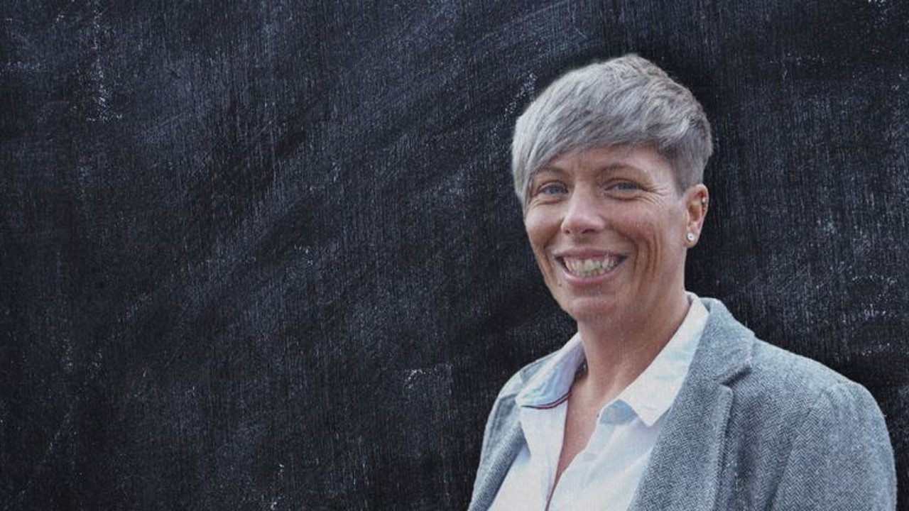 The Teacher With Tourette's backdrop