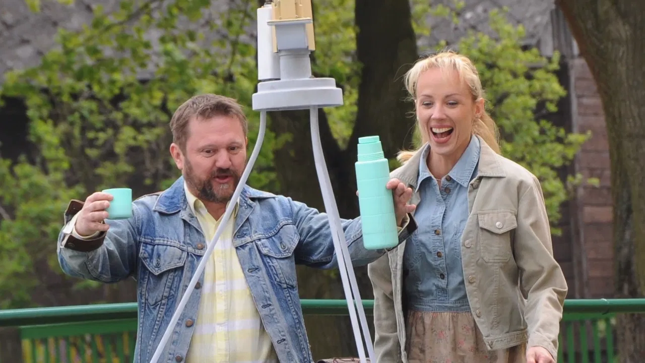 Štěstí je krásná věc backdrop