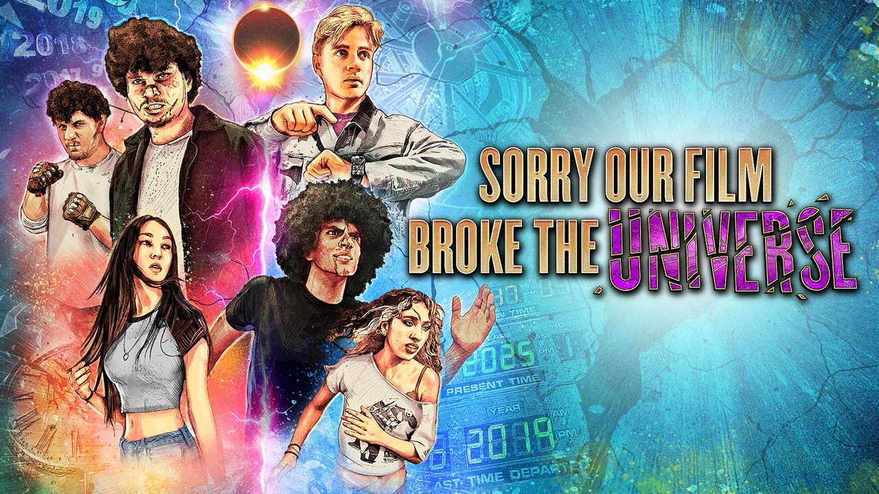 Sorry Our Film Broke the Universe backdrop