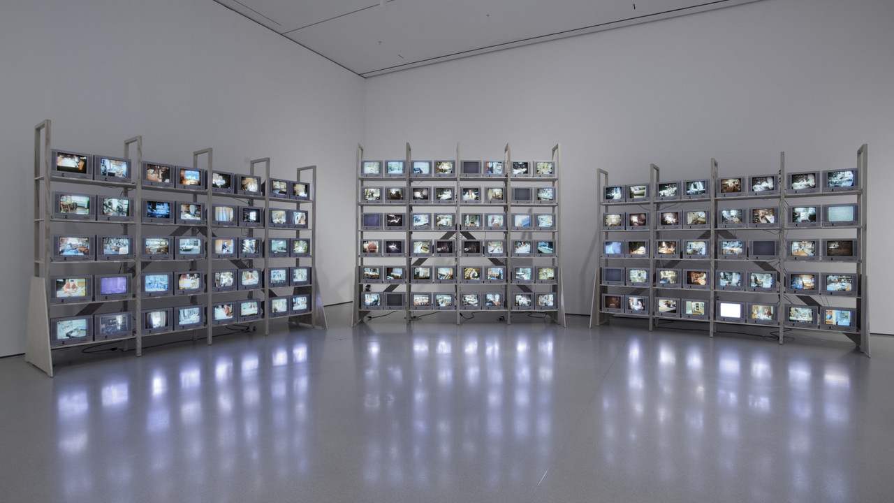 Dieter Roth. Solo Scenes. 1997-98 backdrop