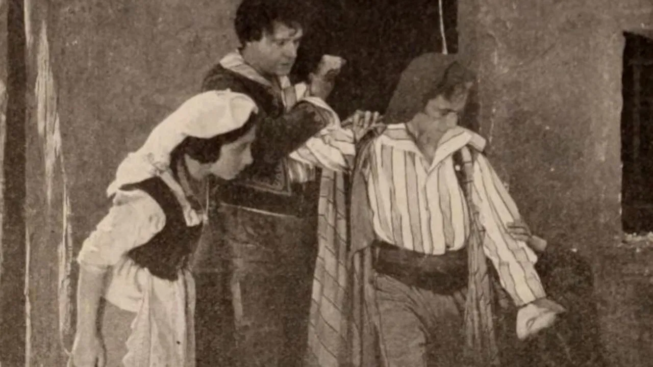 The Corsican Brothers backdrop