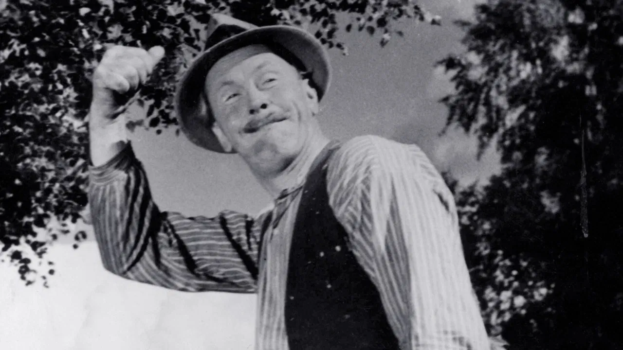 Åsa-Nisse på jaktstigen backdrop