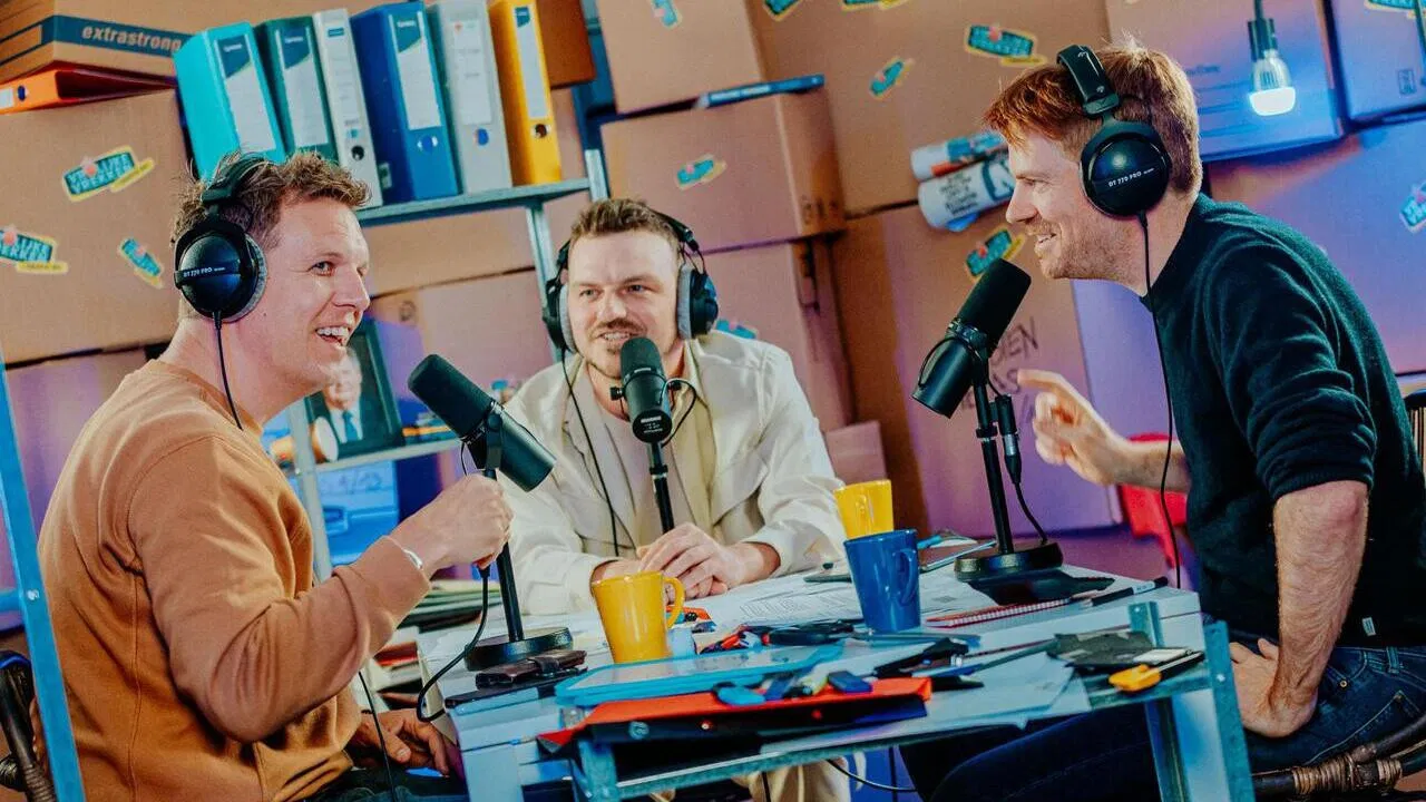 Vrolijke Vrekken + Gratis Bv backdrop