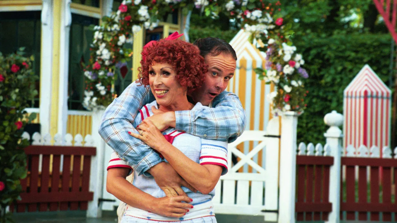 Fars lilla tös backdrop