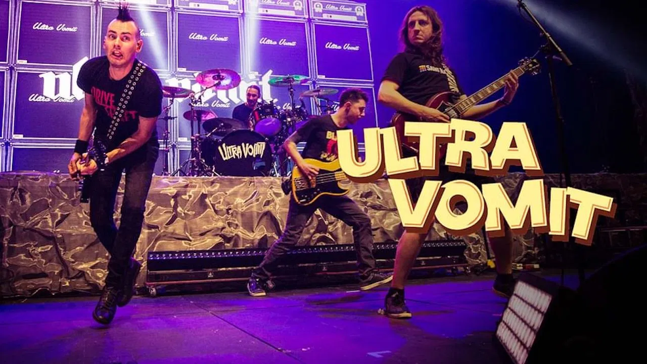 Ultra vomit au Zénith de Strasbourg 2022 backdrop