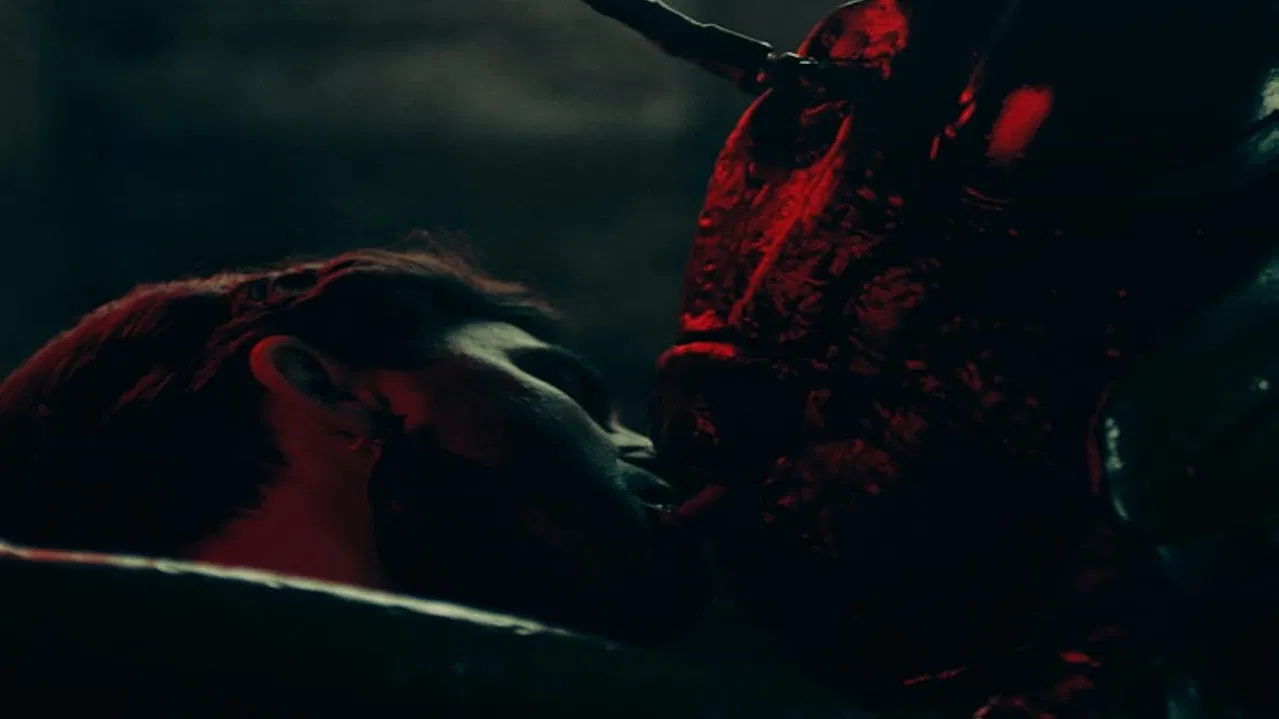 The Kiss of the Grasshopper backdrop