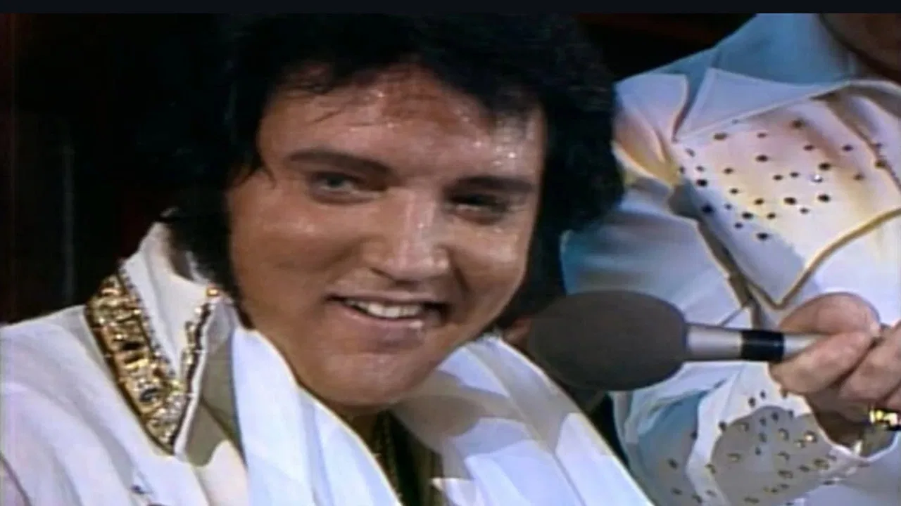 Elvis In Concert Remastered backdrop