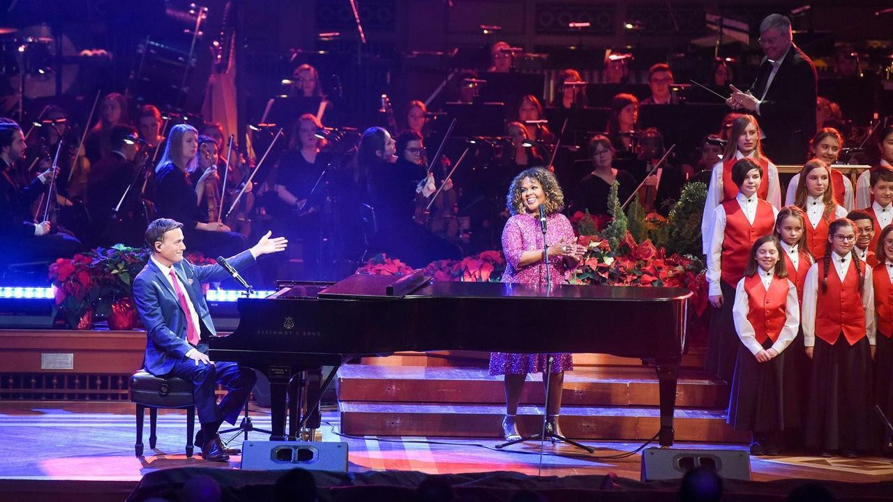 Christmas at Belmont 2019 backdrop