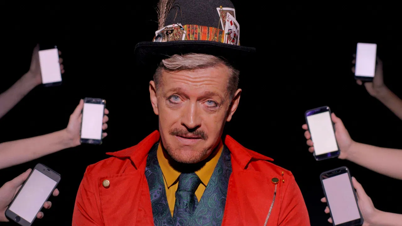 What a circus backdrop