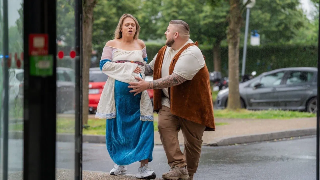 Les Capone attendent un bébé backdrop