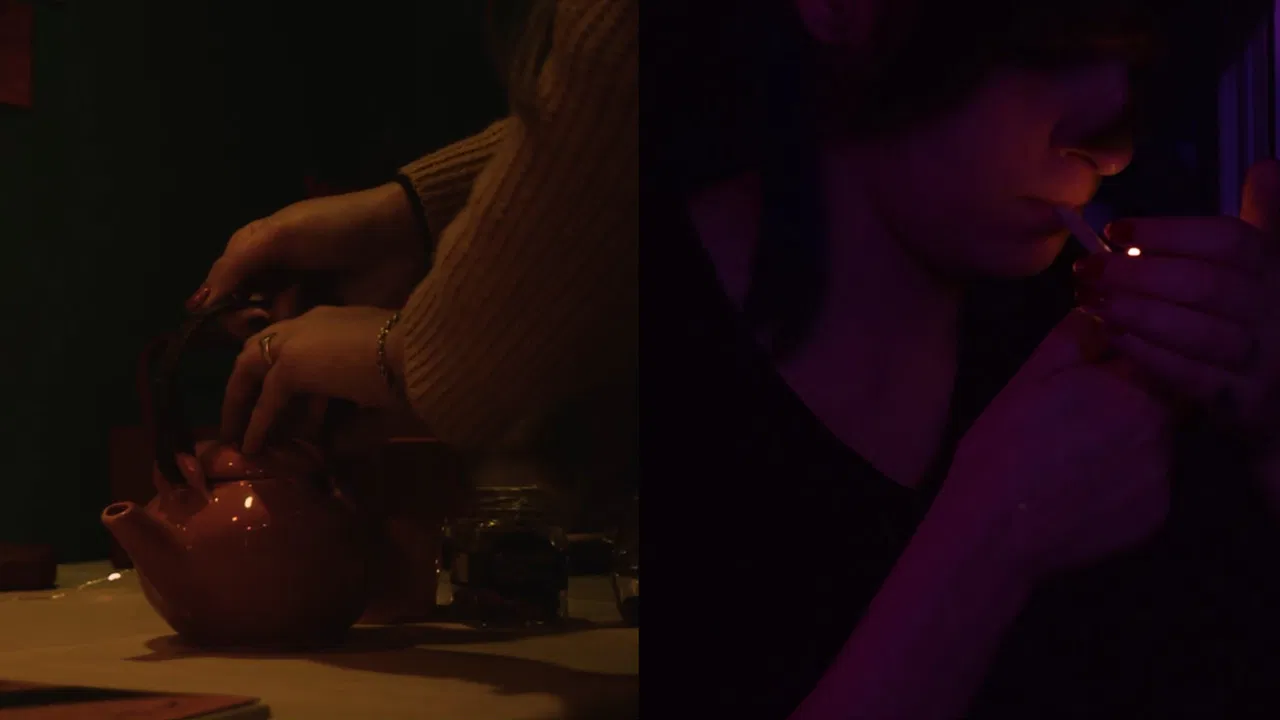 Solo para escuchar tu voz backdrop