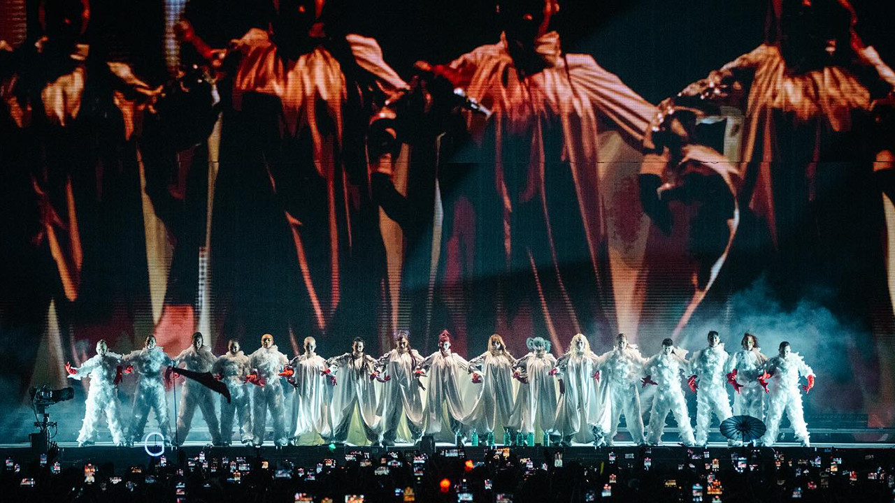 XG: Live at Coachella 2025, Weekend 2 backdrop