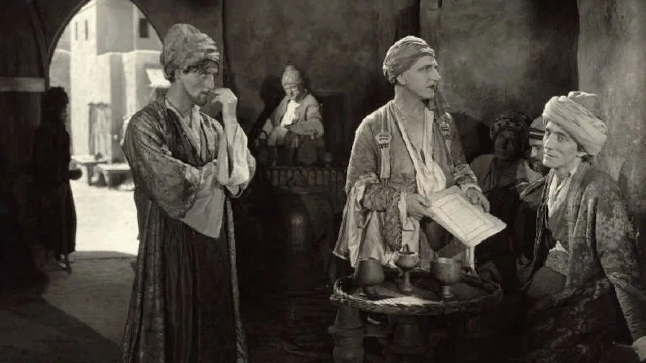 Omar the Tentmaker backdrop