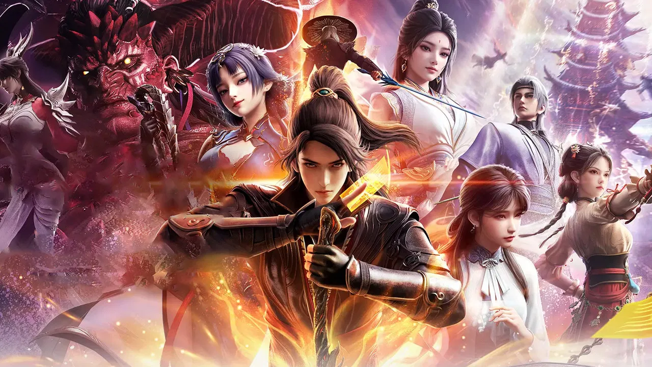 The Gate Of Mystical Realm backdrop