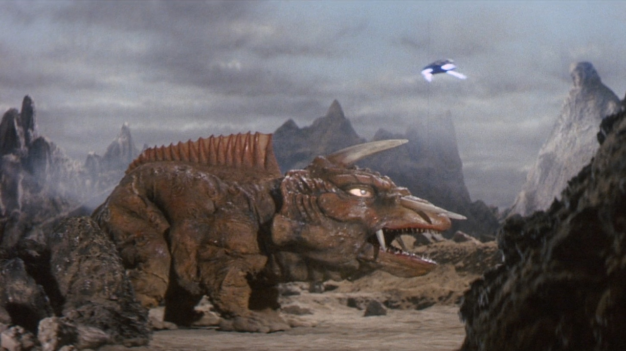 Gamera vs. Jiger backdrop