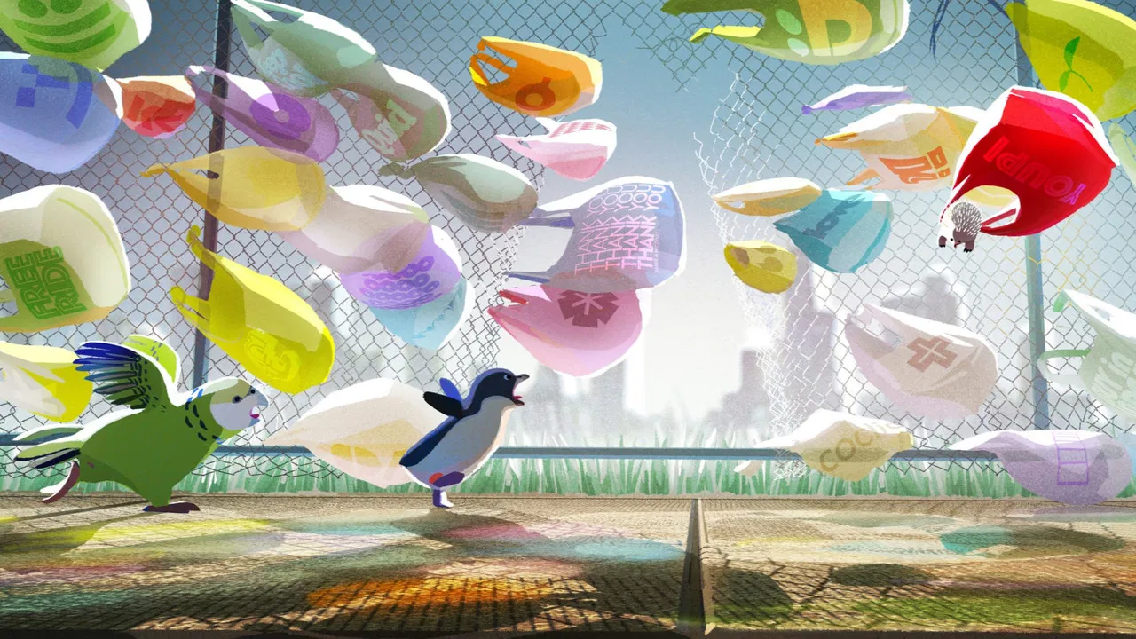 The Little Run backdrop