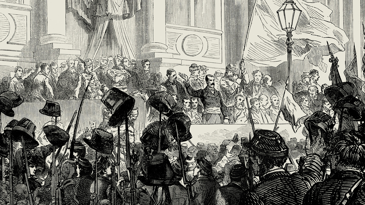 Les Damnés de la Commune backdrop