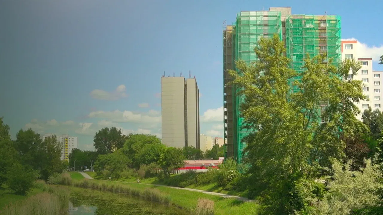 Bratislava, mesto uprostred prírody backdrop