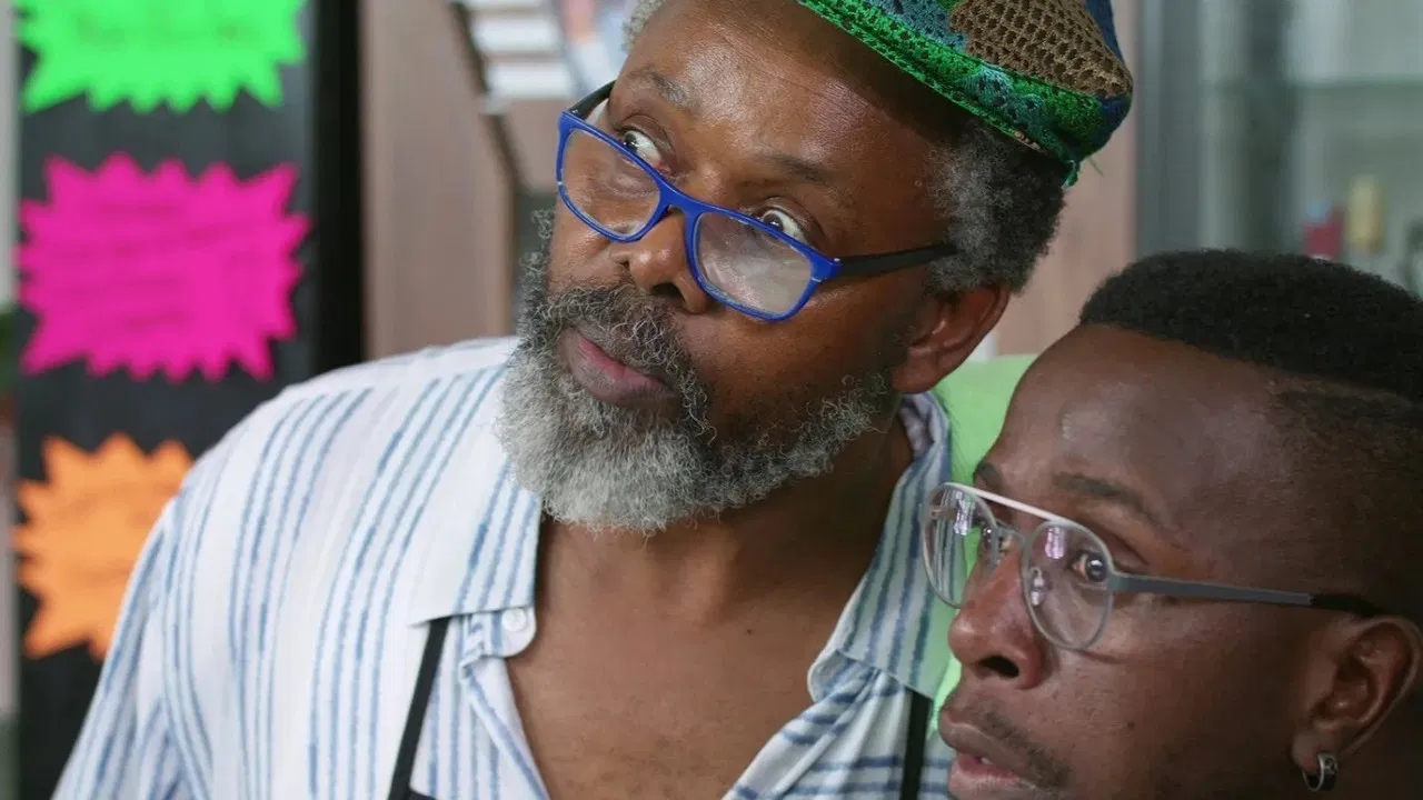 Café Kwanza backdrop