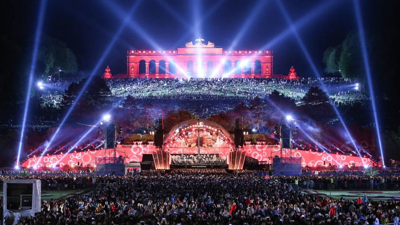 Summer Night Concert backdrop