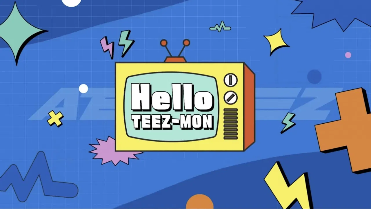 ATEEZ: Hello TEEZ-MON backdrop