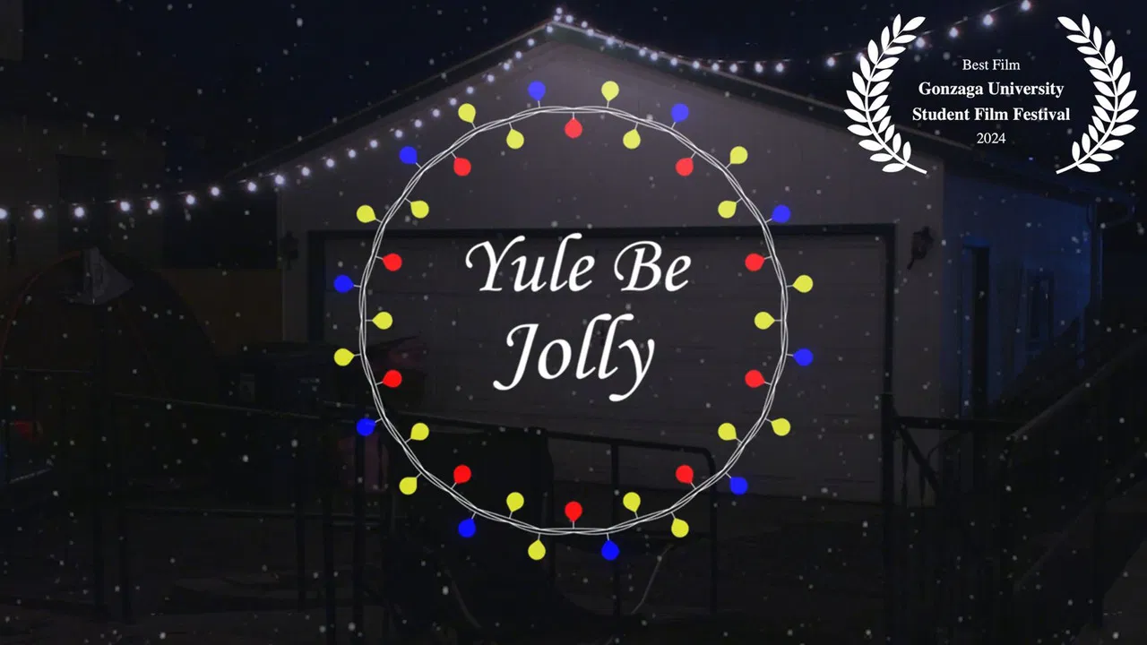 Yule Be Jolly backdrop