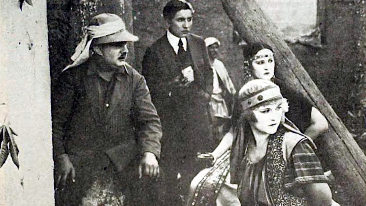 The Silent Mystery backdrop