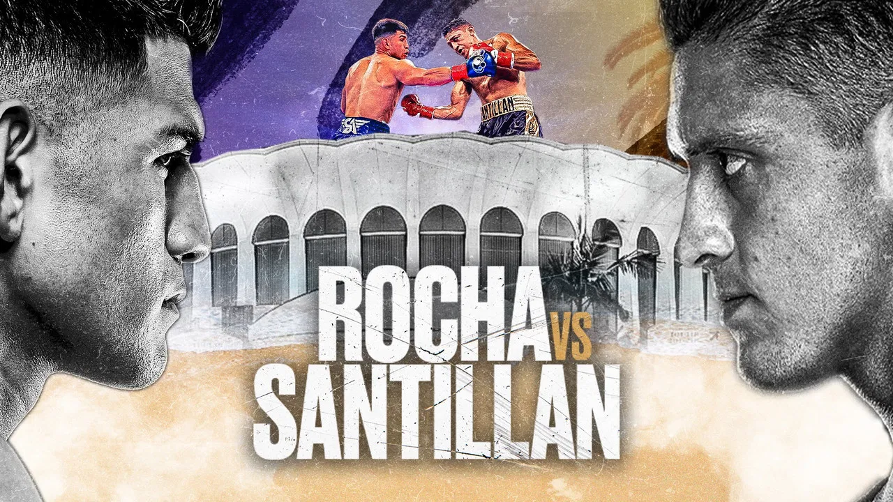 Alexis Rocha vs. Giovani Santillan backdrop