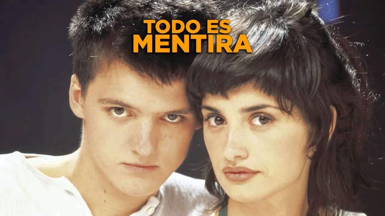 Todo es mentira backdrop
