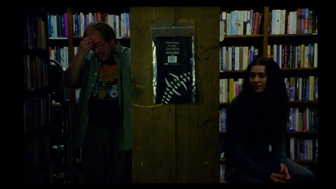 No Loitering, Please backdrop