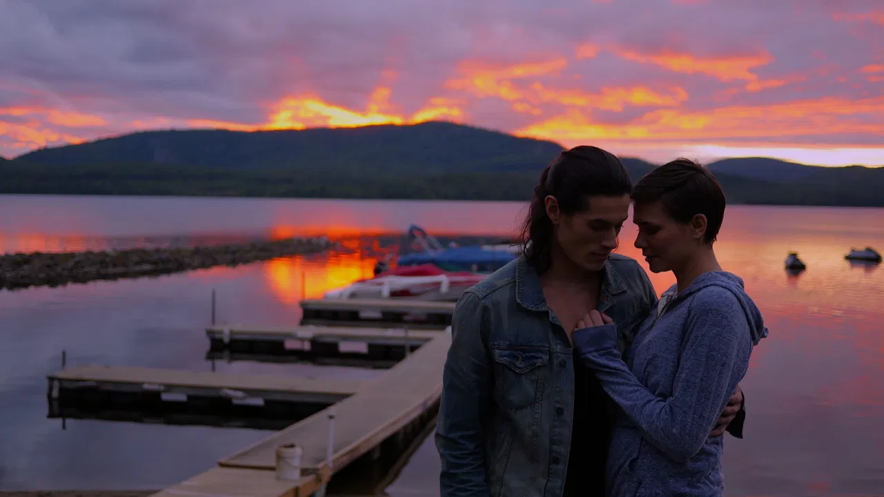 The Night We Met backdrop