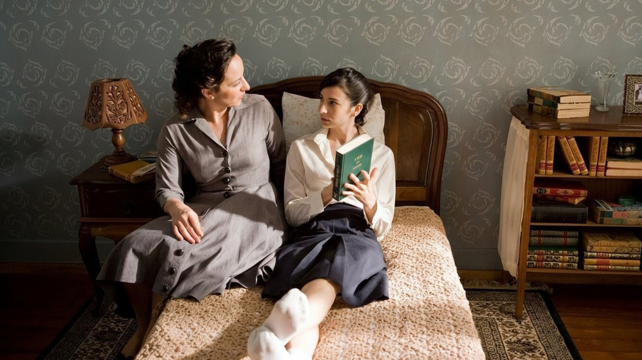 Pages of a Girl backdrop