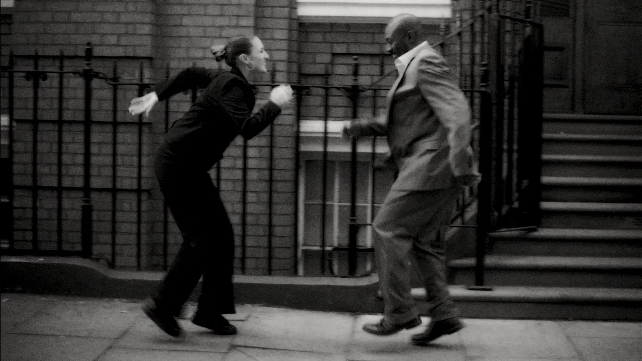 Sidewalk Shuffle backdrop