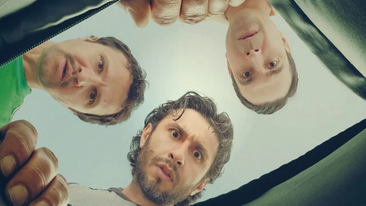 Two Lottery Tickets backdrop