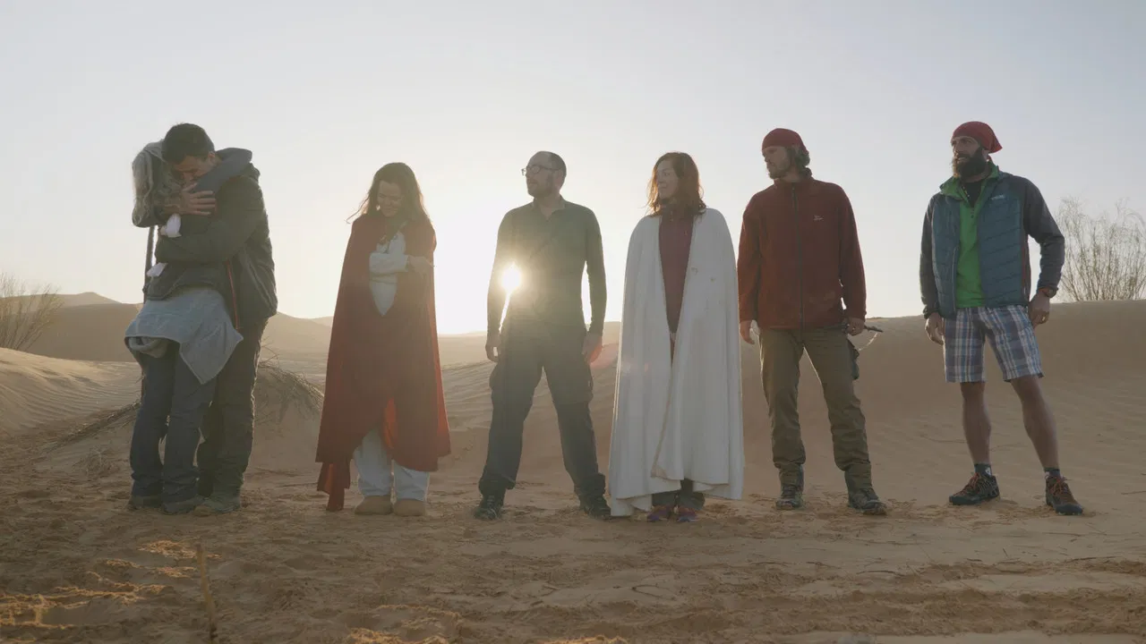 Stopy v písku backdrop