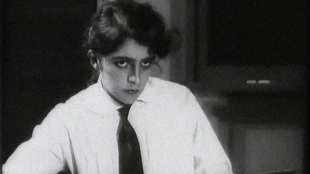 The Young Lady and the Hooligan backdrop